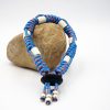 Pure & Wild Anti Teken Vlooien Honden Halsband Blauw Neon Oranje S