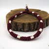 Pure & Wild Anti Teken Vlooien Honden Halsband Burgundy XL