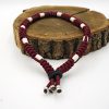 Pure & Wild Anti Teken Vlooien Honden Halsband Burgundy XL