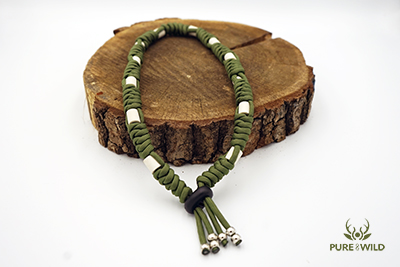 Pure & Wild Anti Teken Vlooien Honden Halsband Groen XXL