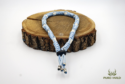 Pure & Wild Anti Teken Vlooien Honden Halsband Licht Blauw XXL