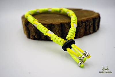 Pure & Wild Anti Teken Vlooien Honden Halsband Neon Groen Geel XL