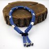 Pure & Wild Anti Teken Vlooien Honden Halsband Paars Blauw Gemeleerd L