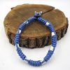 Pure & Wild Anti Teken Vlooien Honden Halsband Paars Blauw Gemeleerd L