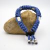 Pure & Wild Anti Teken Vlooien Honden Halsband Paars Blauw Gemeleerd S