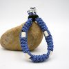 Pure & Wild Anti Teken Vlooien Honden Halsband Paars Blauw Gemeleerd S