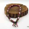 Pure & Wild Anti Teken Vlooien Honden Halsband Roze Groen XXL