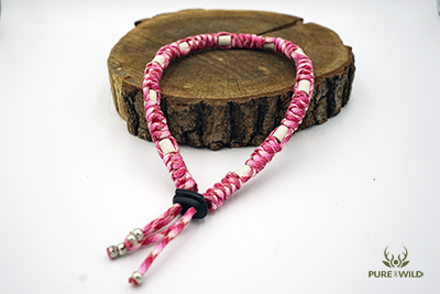 Pure & Wild Anti Teken Vlooien Honden Halsband Roze XL