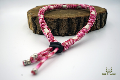 Pure & Wild Anti Teken Vlooien Honden Halsband Roze XL