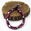 Pure & Wild Anti Teken Vlooien Honden Halsband Zwart Roze L