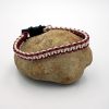 Pure & Wild Katten Halsband Bordeaux Creme L