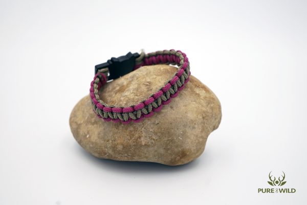 Pure & Wild Katten Halsband Roze Taupe S