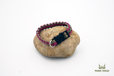 Pure & Wild Katten Halsband Roze Taupe S