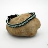 Pure & Wild Katten Halsband Zwart Groen L