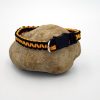 Pure & Wild Katten Halsband Zwart Oranje L