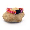 Pure & Wild paracord katten halsband Oranje Roze S