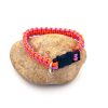 Pure & Wild paracord katten halsband Oranje Roze S