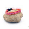 Pure & Wild paracord katten halsband Oranje Roze S