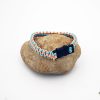 Pure & Wild paracord katten halsband turquoise zalm S