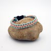 Pure & Wild paracord katten halsband turquoise zalm S