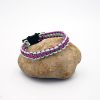 Puur & Wild Katten Halsband Groen Roze S